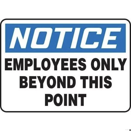 Accuform OSHA NOTICE SAFETY SIGN EMPLOYEES MADM894VA MADM894VA